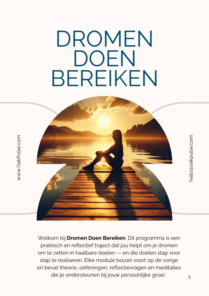 Foto Dromen Doen Bereiken Module Bundel