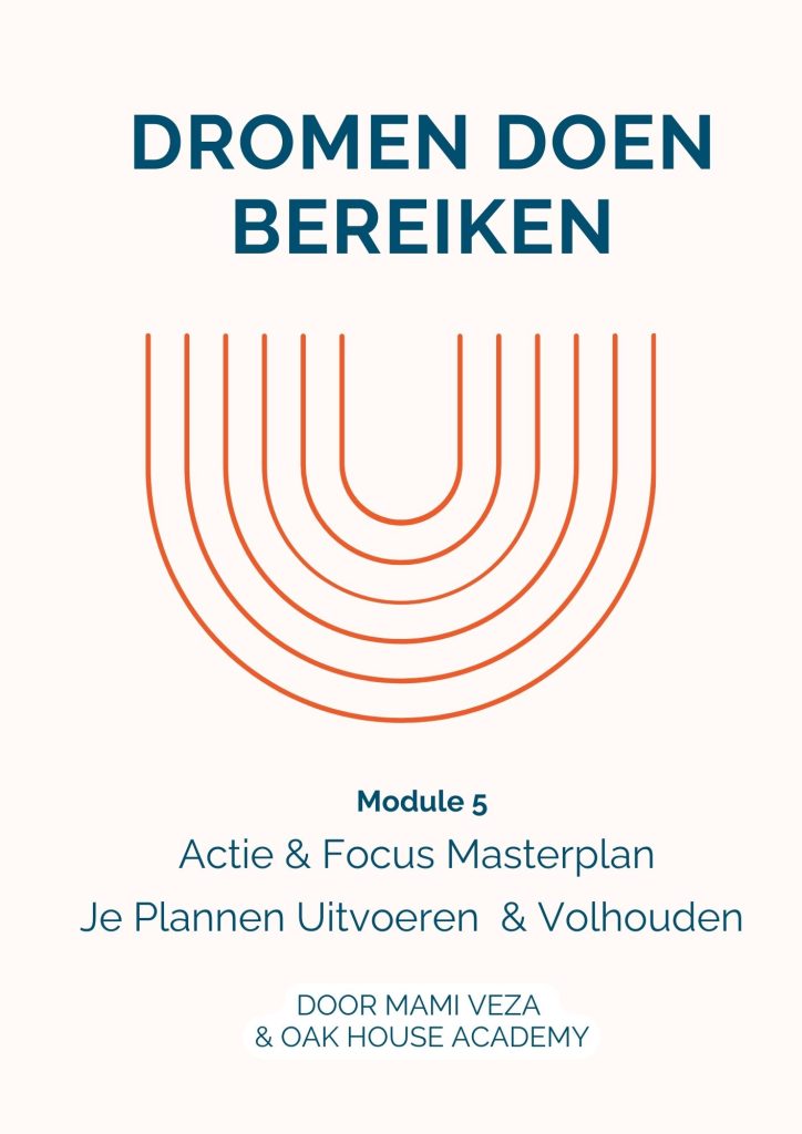 Foto werkboek Dromen Doen Bereiken