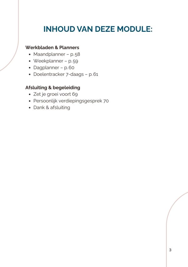 Dromen Doen Bereiken Module 1 - Afbeelding 3