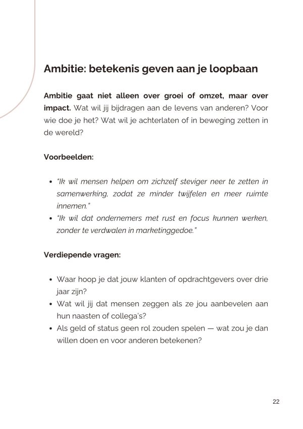 De Propositie Van Je Bedrijf Op 1 A4 - Afbeelding 5